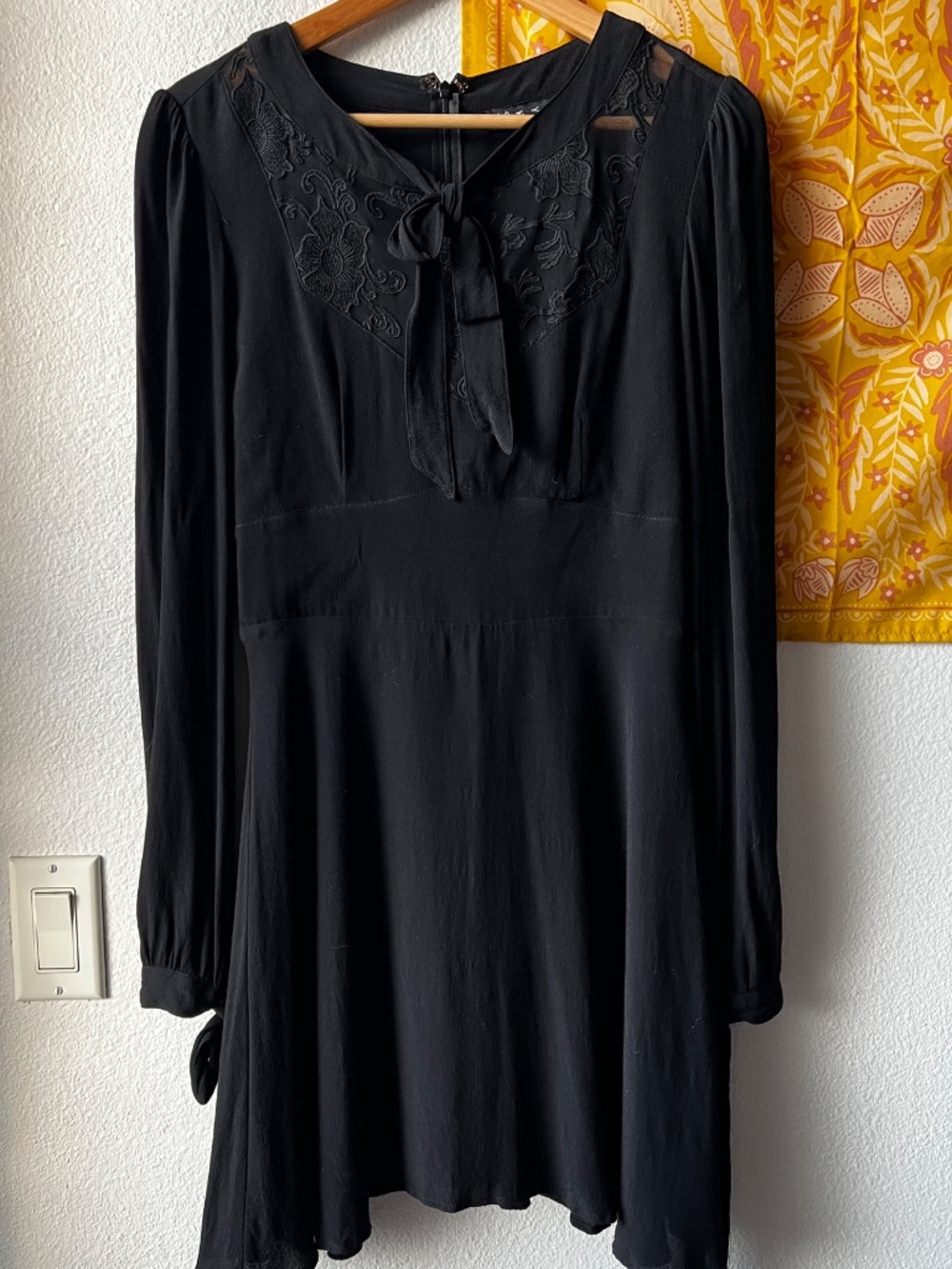 For Love & Lemons Ellery Dress - Black, Medium